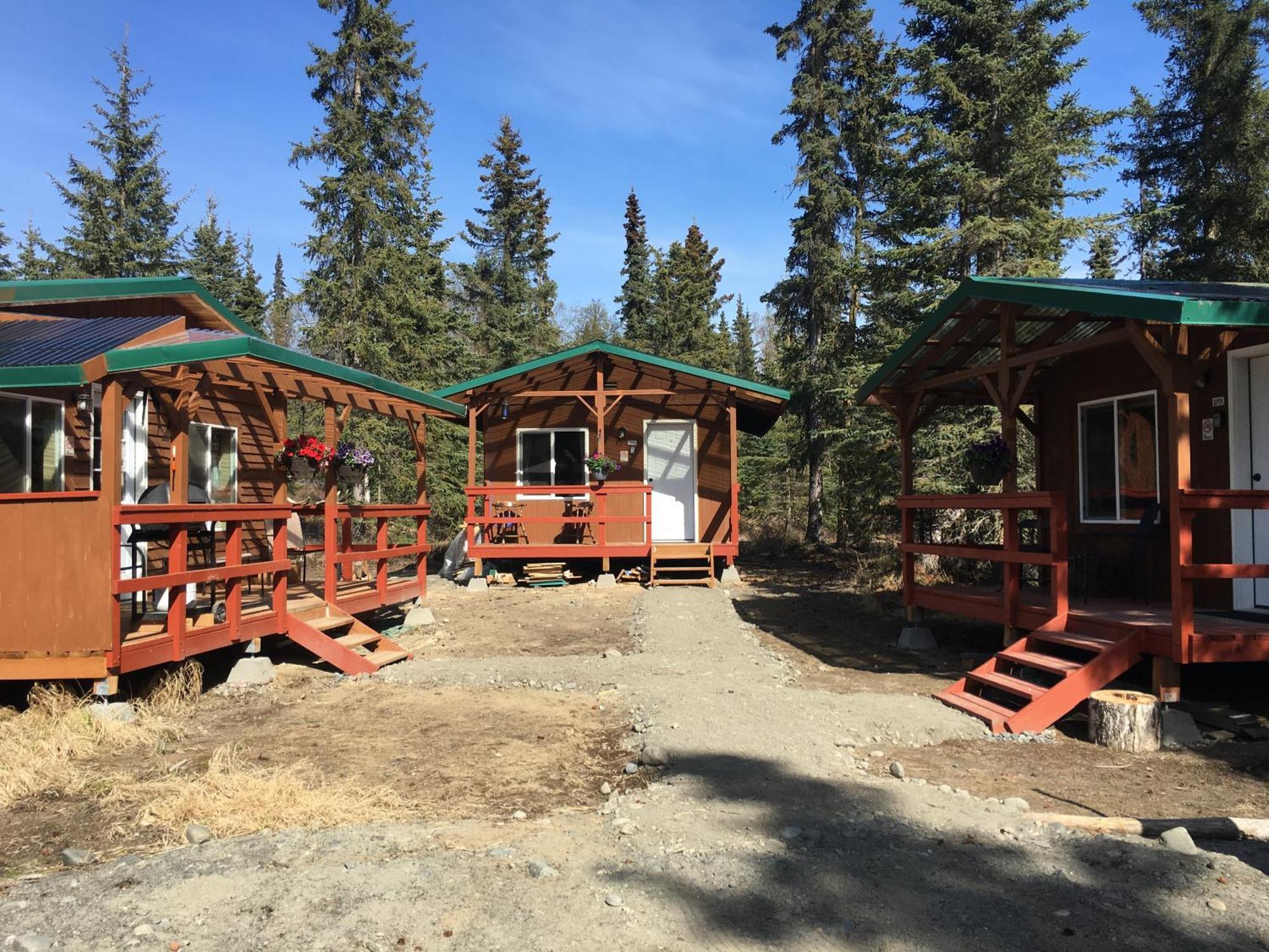 Whispering Woods Ak Cabins Kasilof Eksteriør bilde